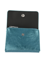 Phoebe - Portefeuille turquoise