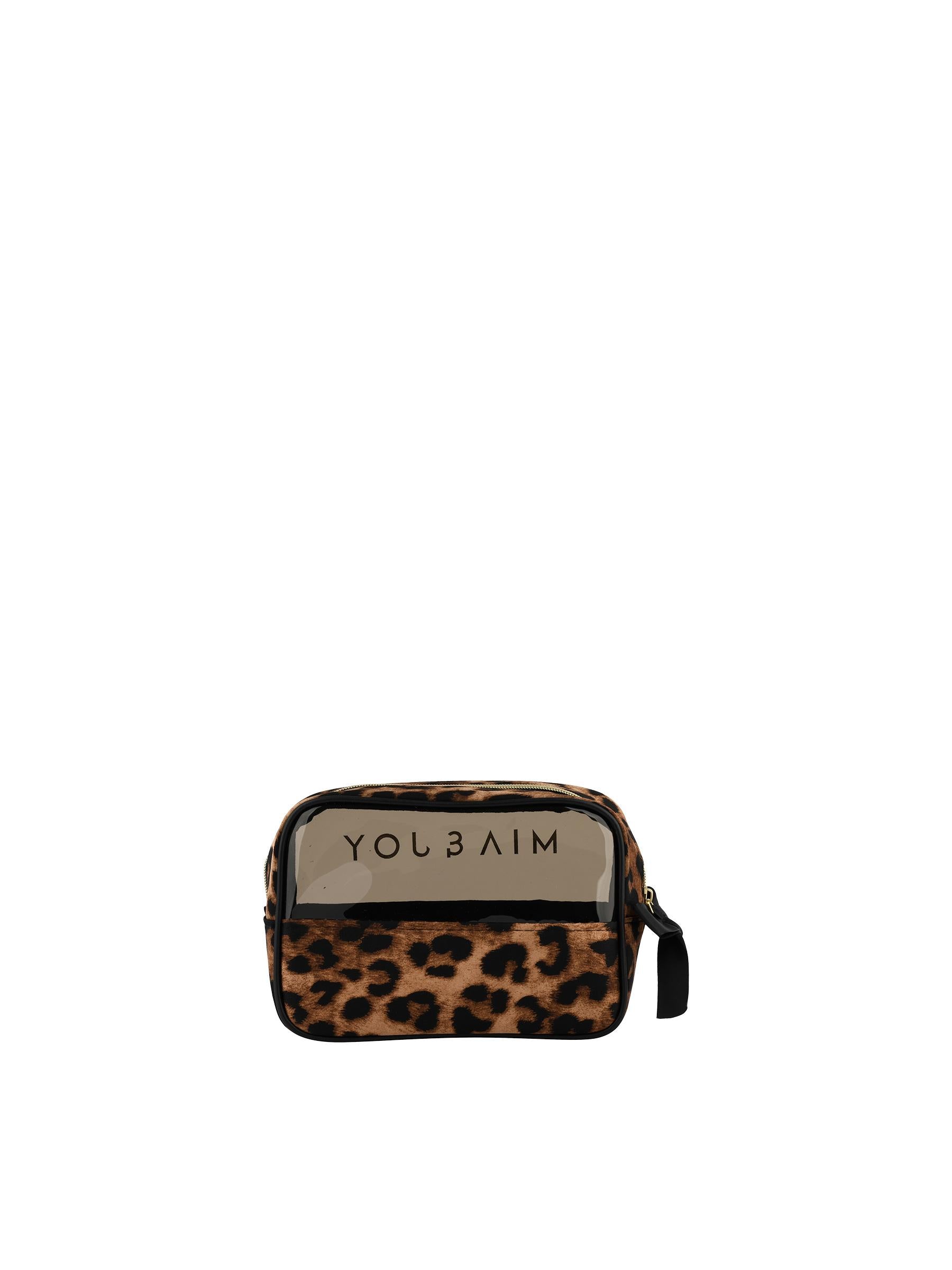 Lou - Trousse de toilette léopard