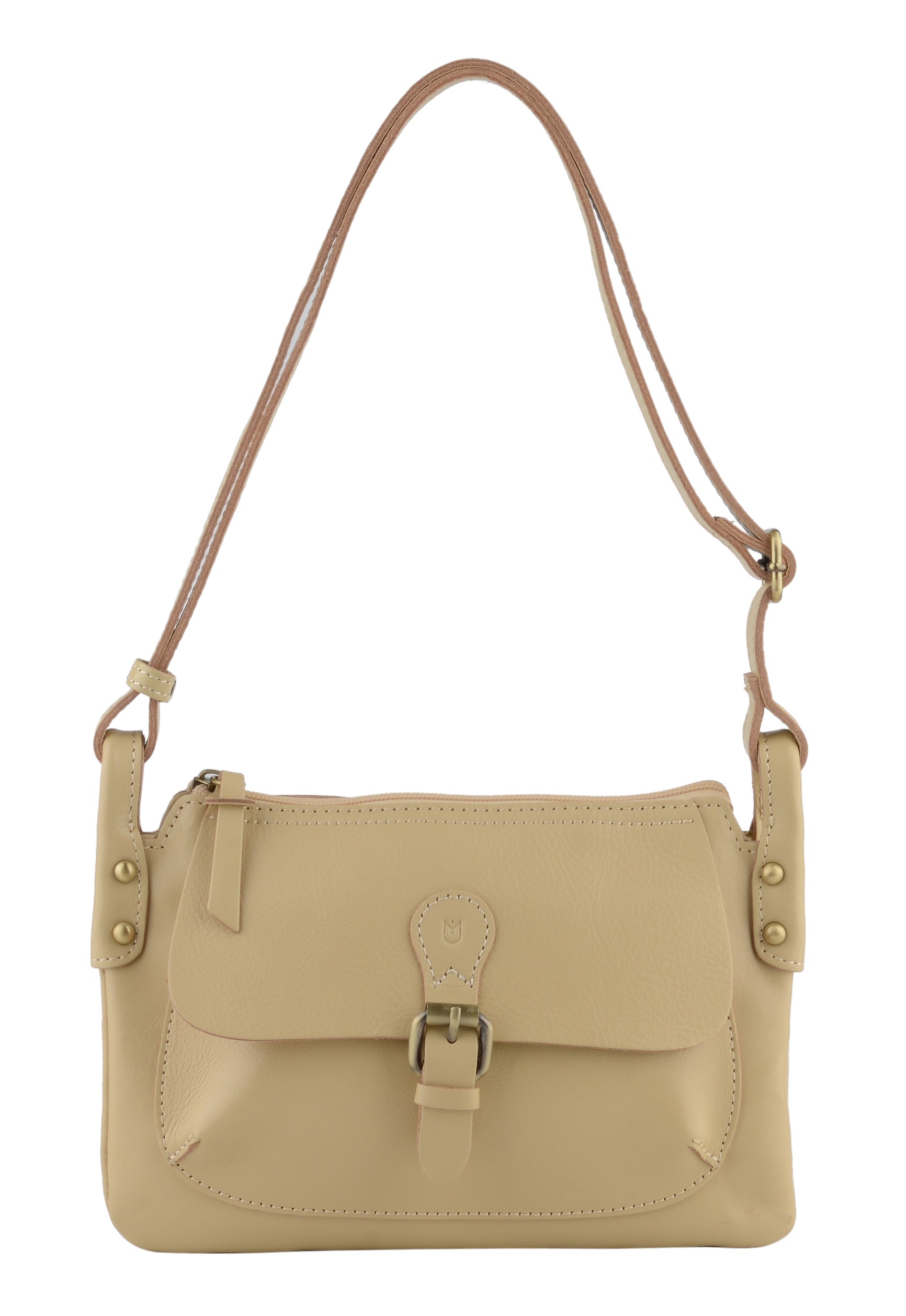 Lauryn - Besace à rabat Beige
