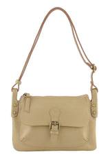 Lauryn - Besace à rabat Beige