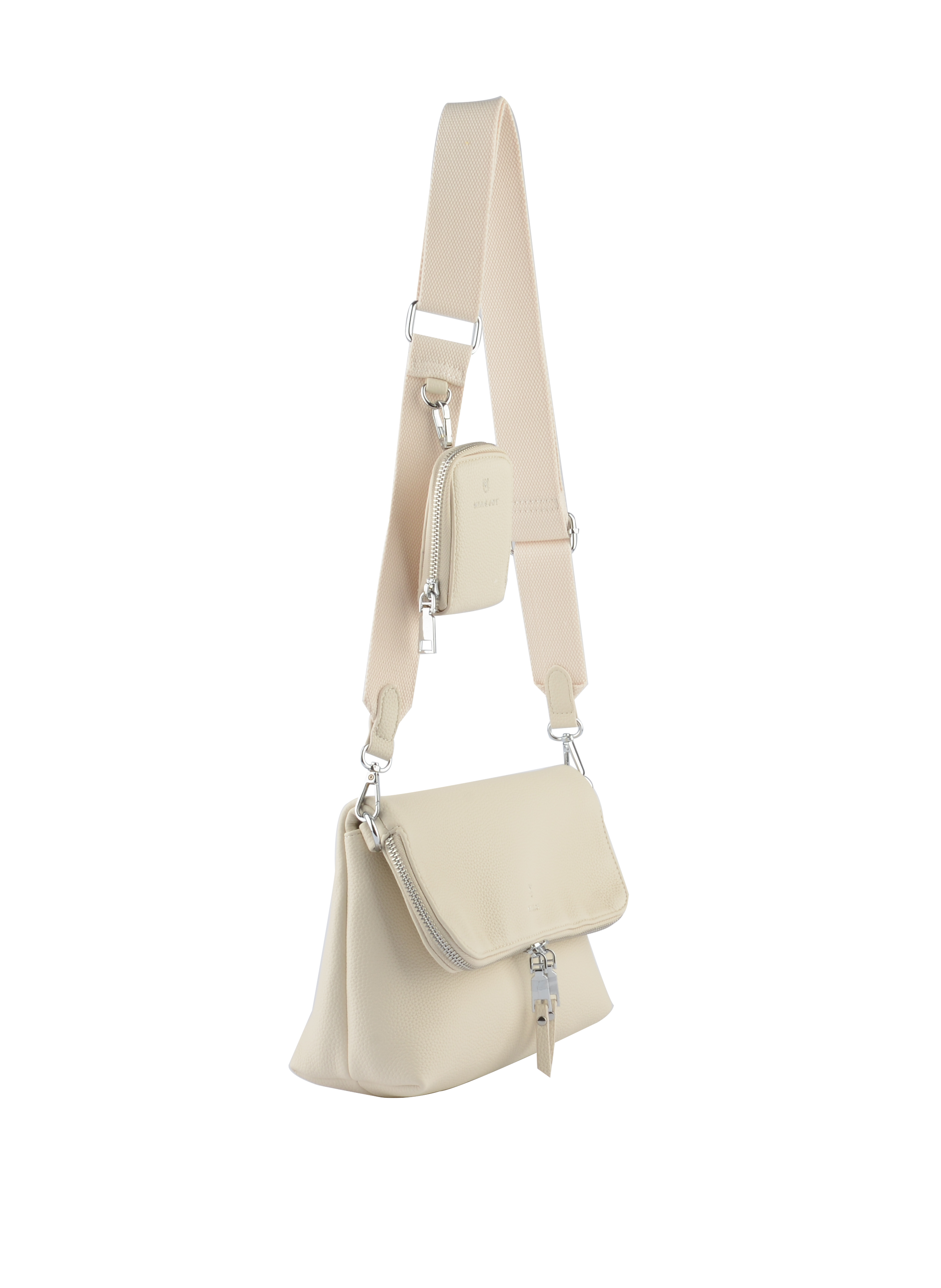 Maryse - Sac porté travers Écru