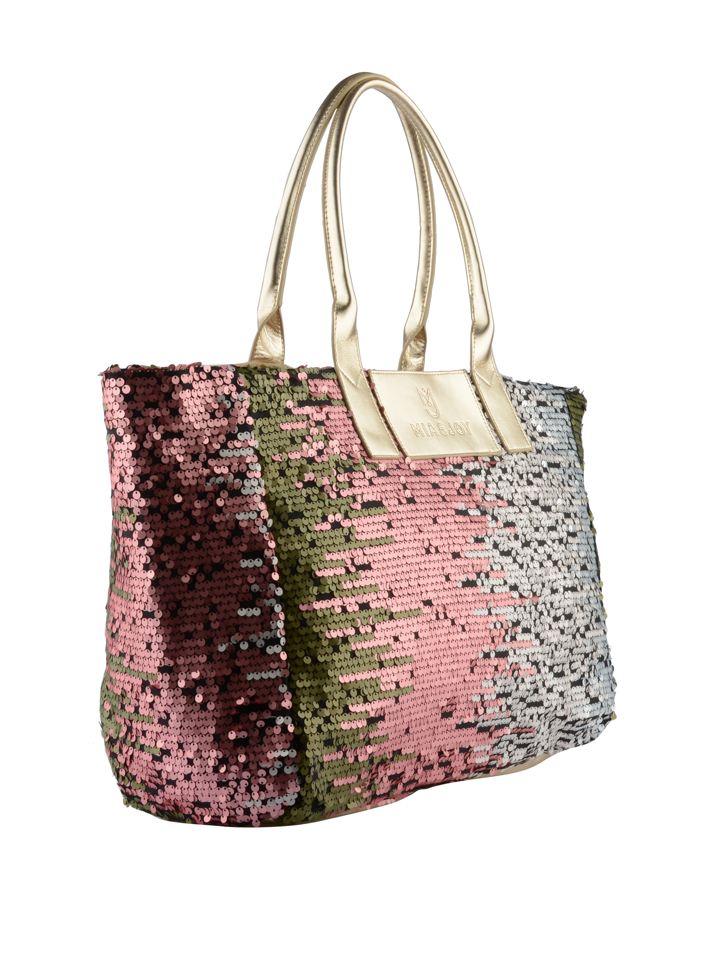 Dallia - Sac shopping Vert multi