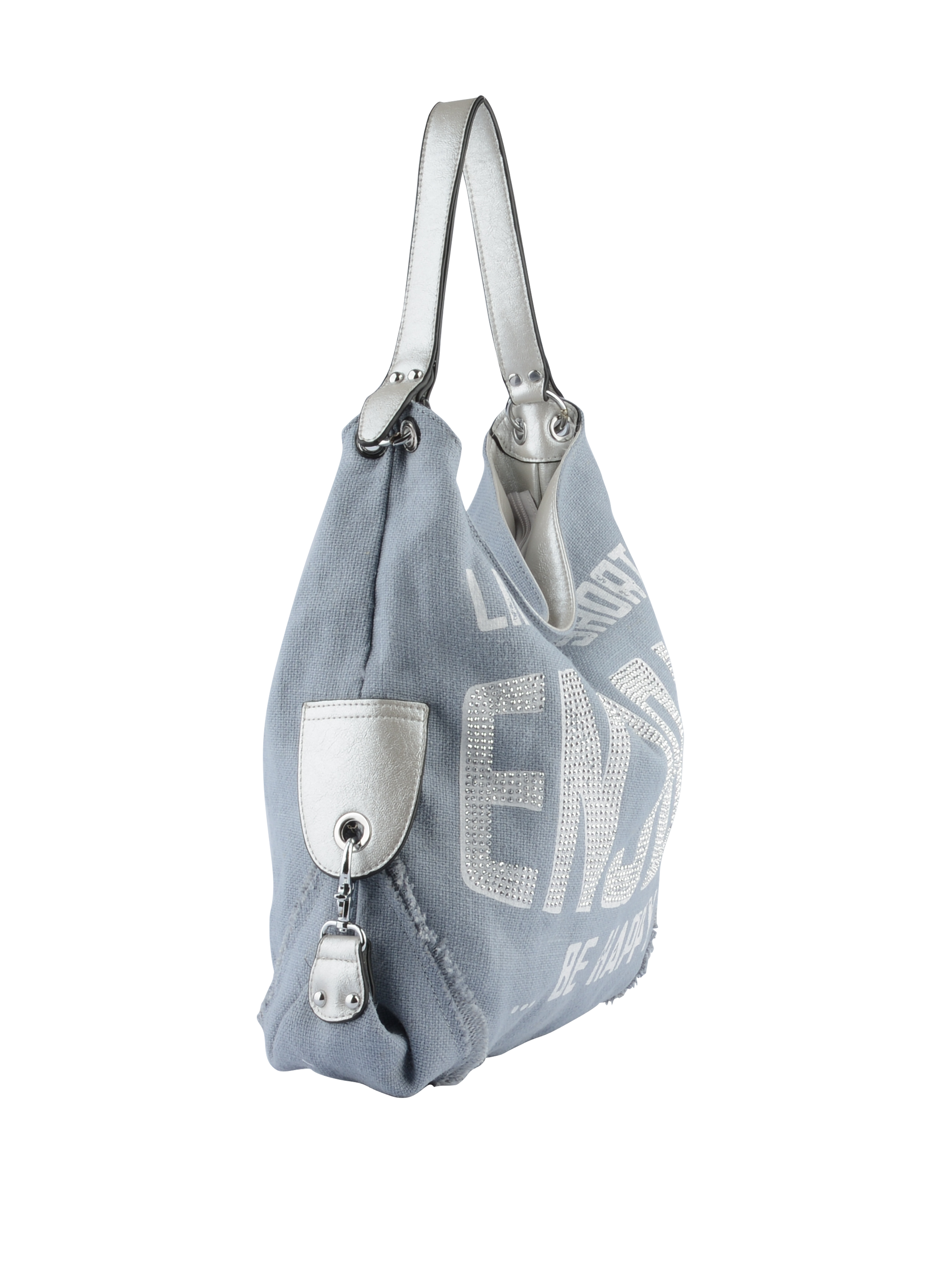 Hailey strass - Sac porté épaule Bleu