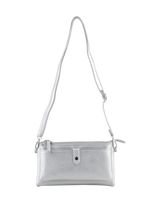 Milène - Sac porté travers Argent