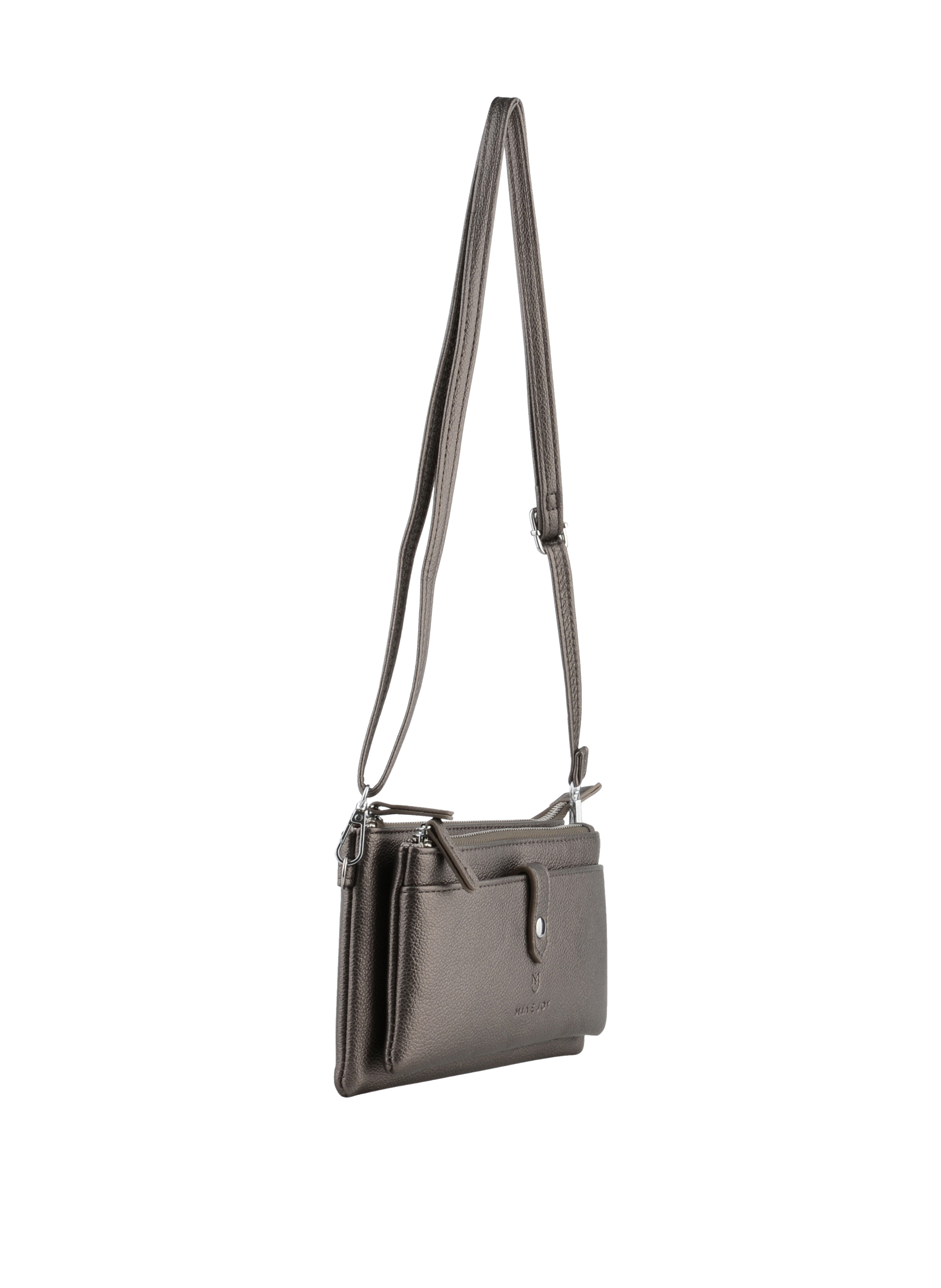 Milène - Sac porté travers Bronze