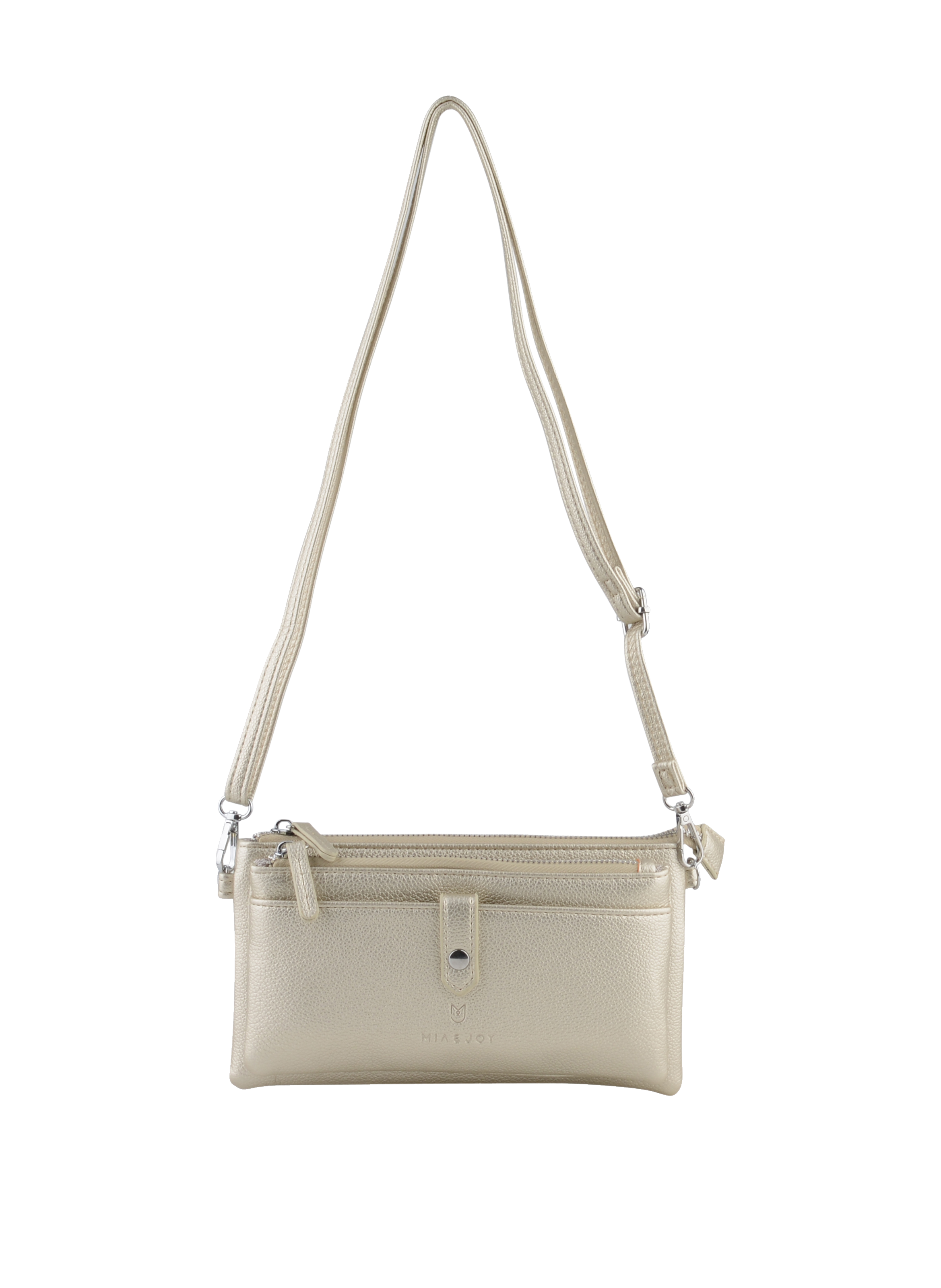 Milène - Sac porté travers Or