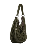 Lindsay - Sac porté épaule kaki