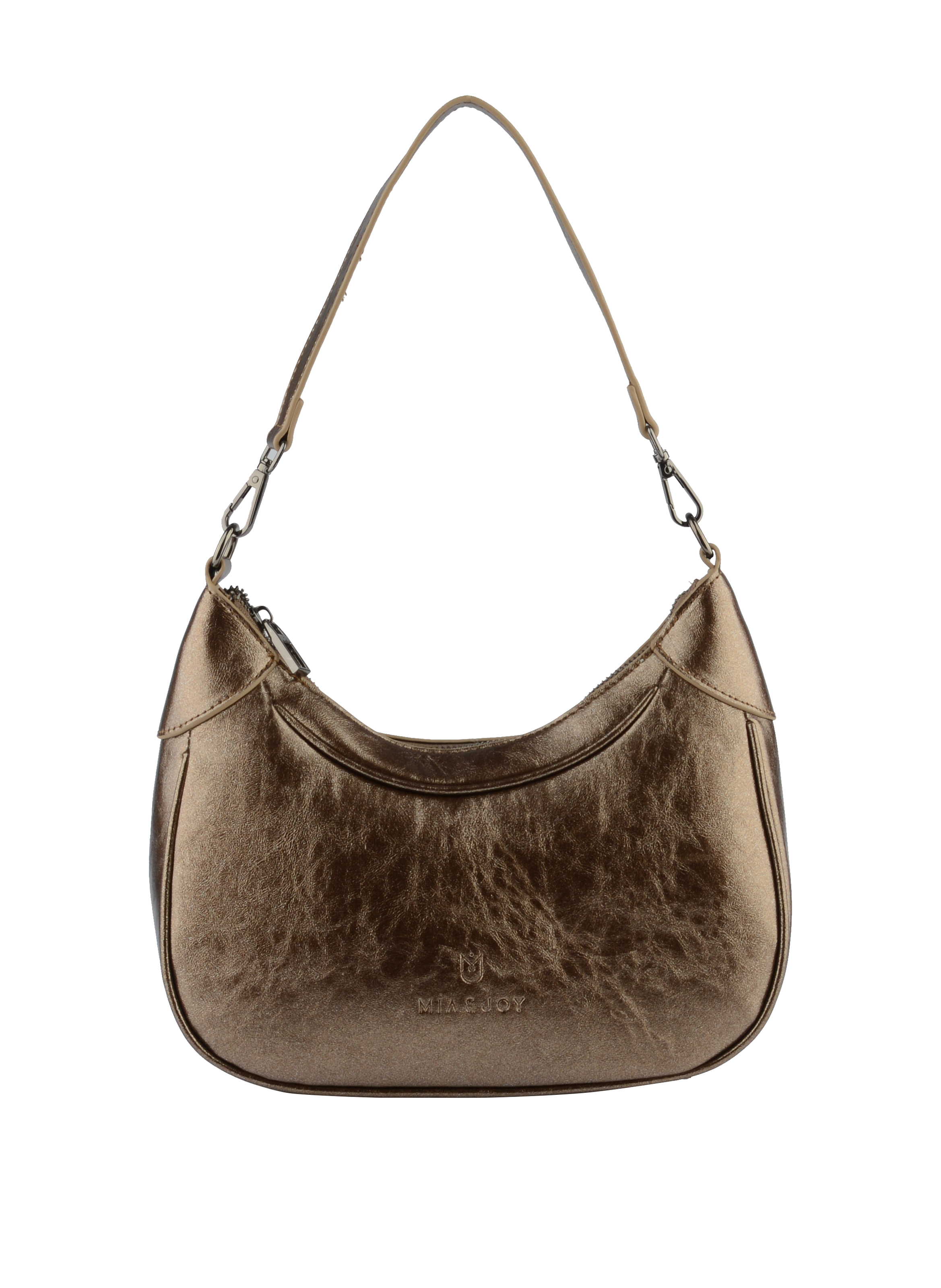 Nirine - Sac porté épaule bronze