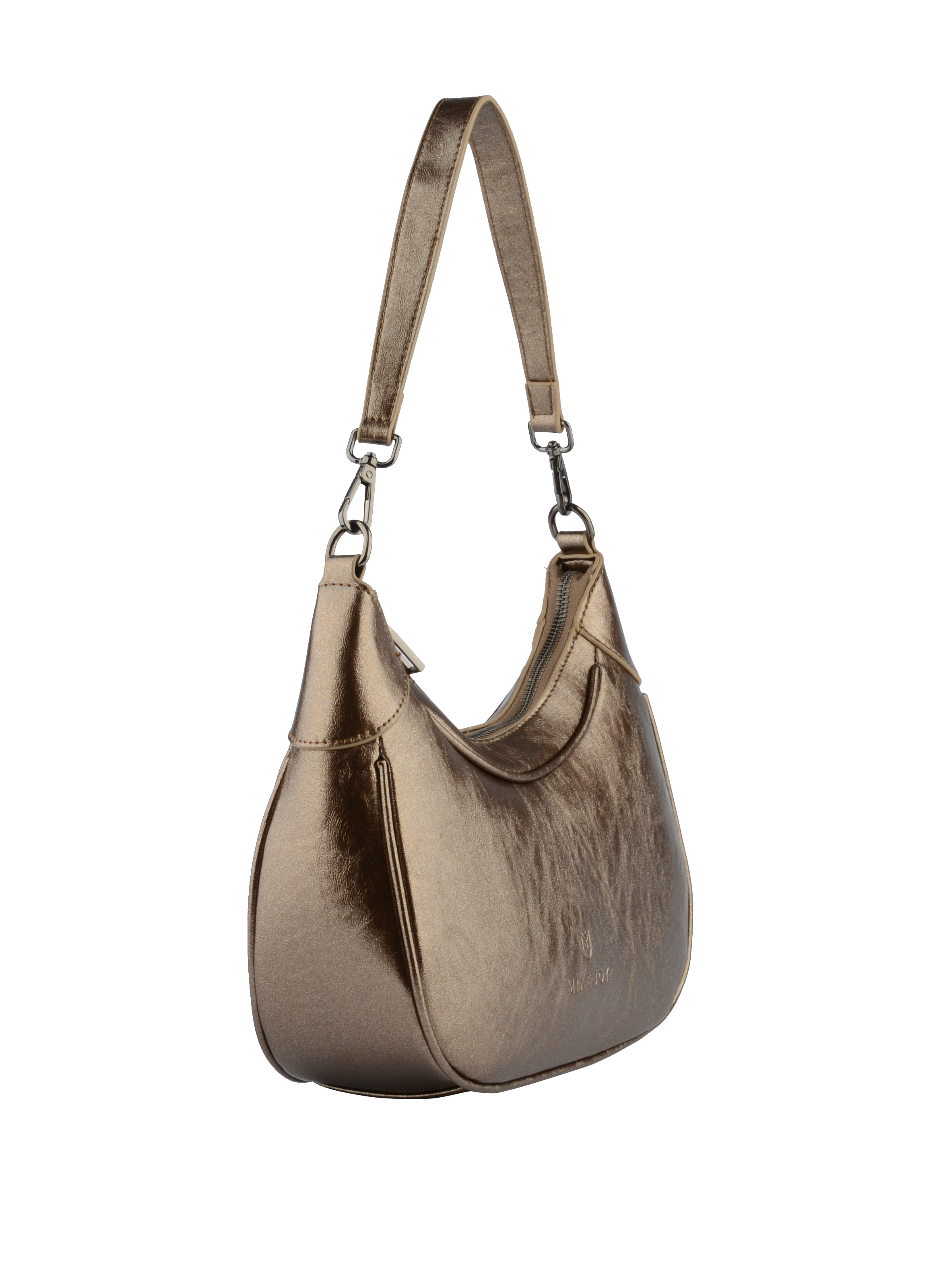 Nirine - Sac porté épaule bronze