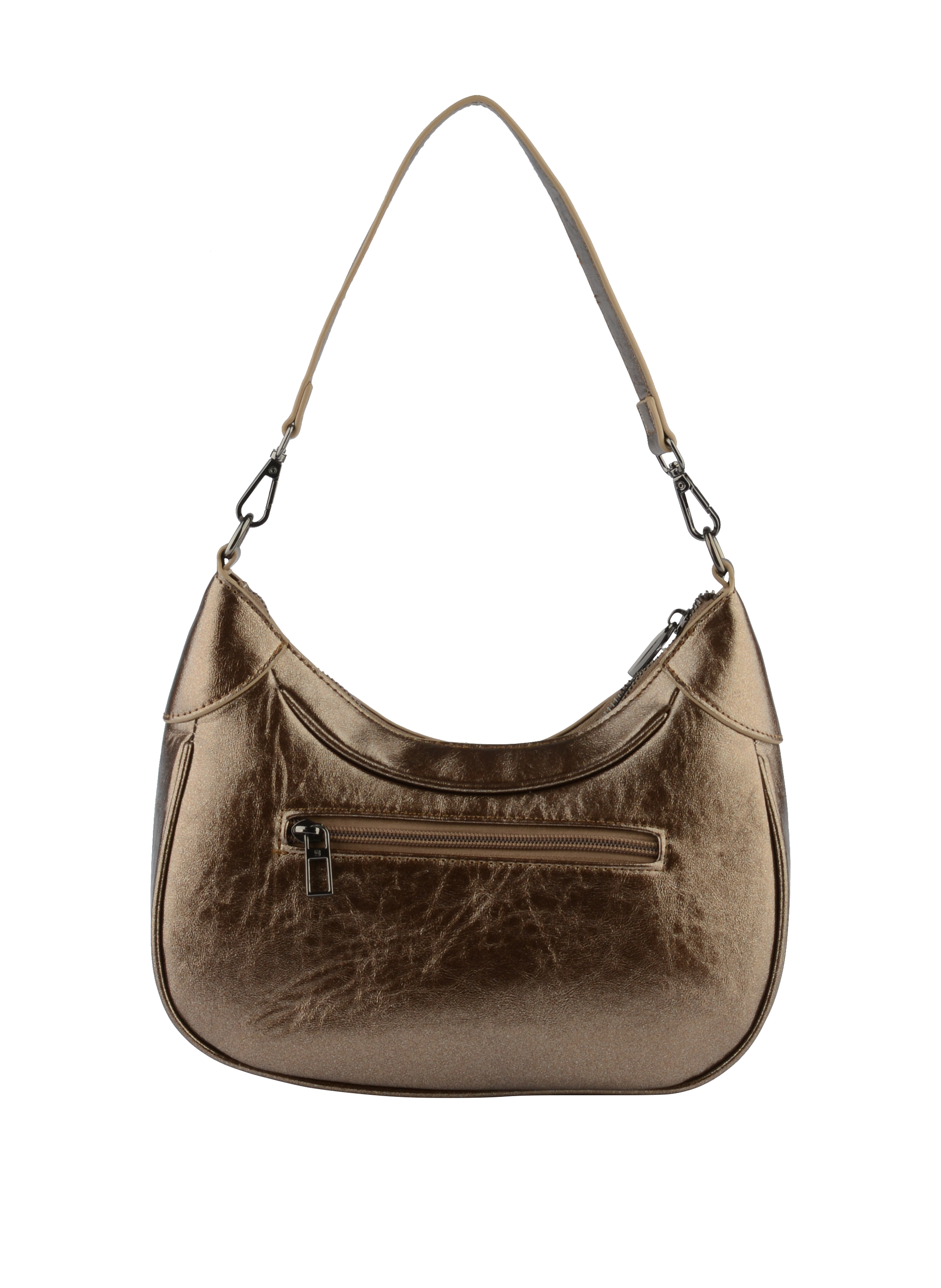Nirine - Sac porté épaule bronze