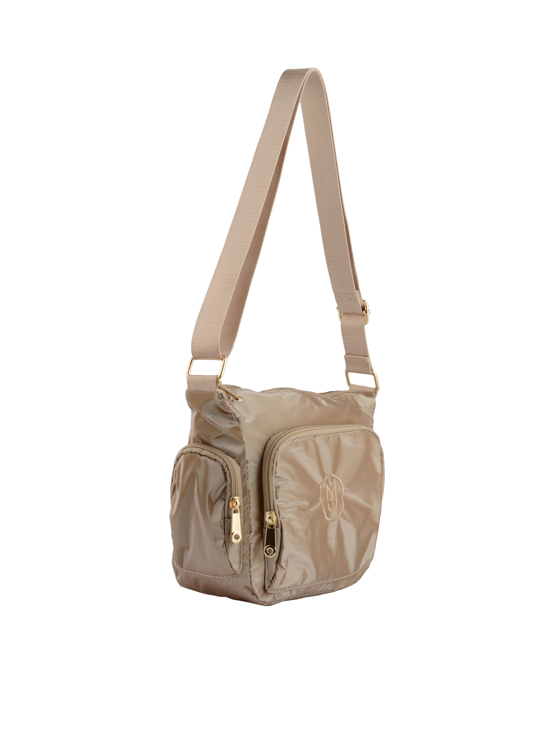 Mia - Sac porté travers Or