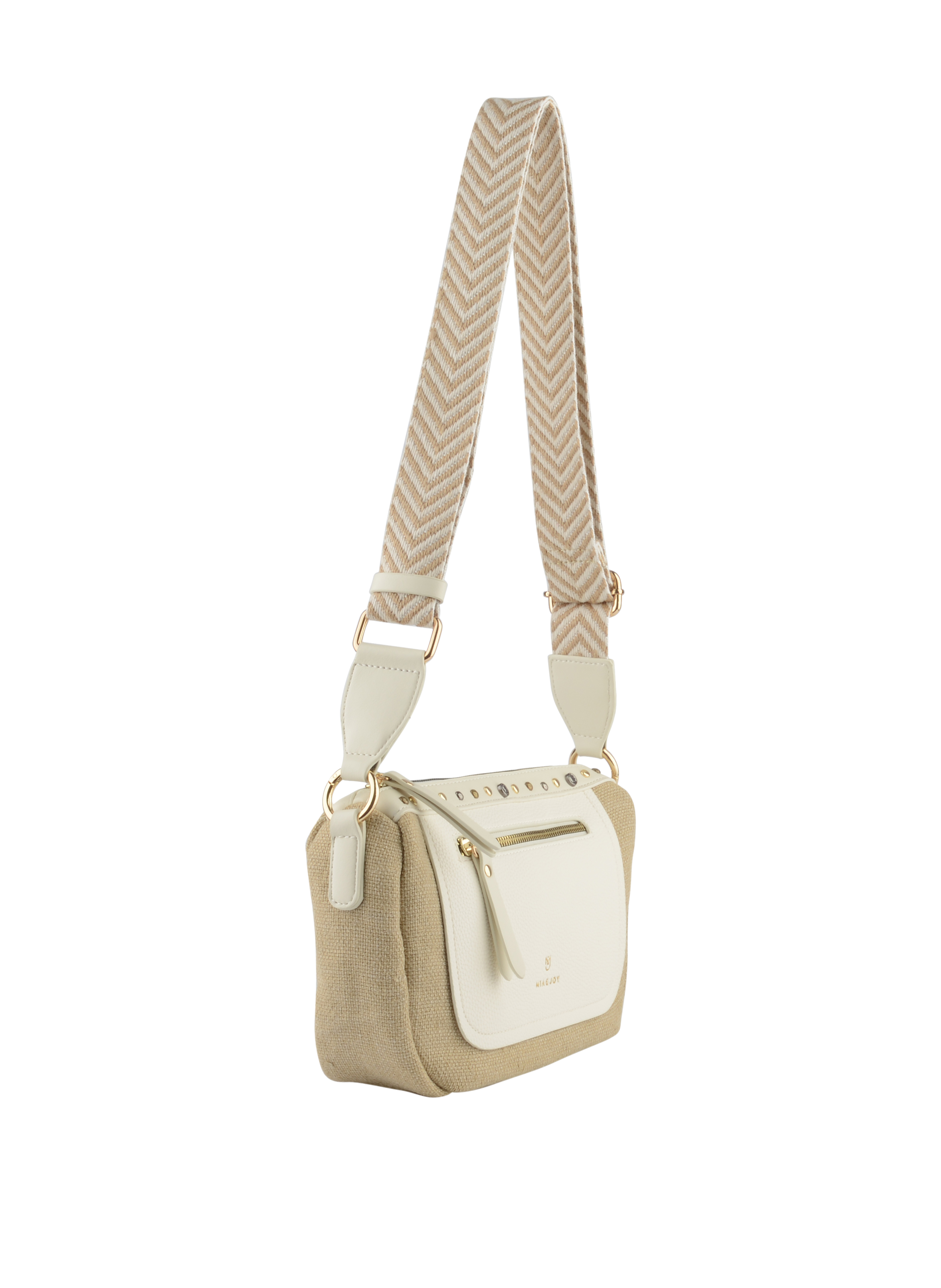 Inaya - Sac porté travers Beige
