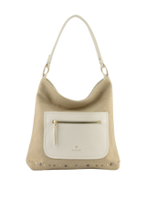 Inaya - Sac porté épaule Beige