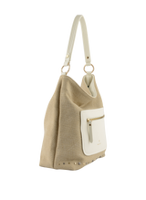 Inaya - Sac porté épaule Beige