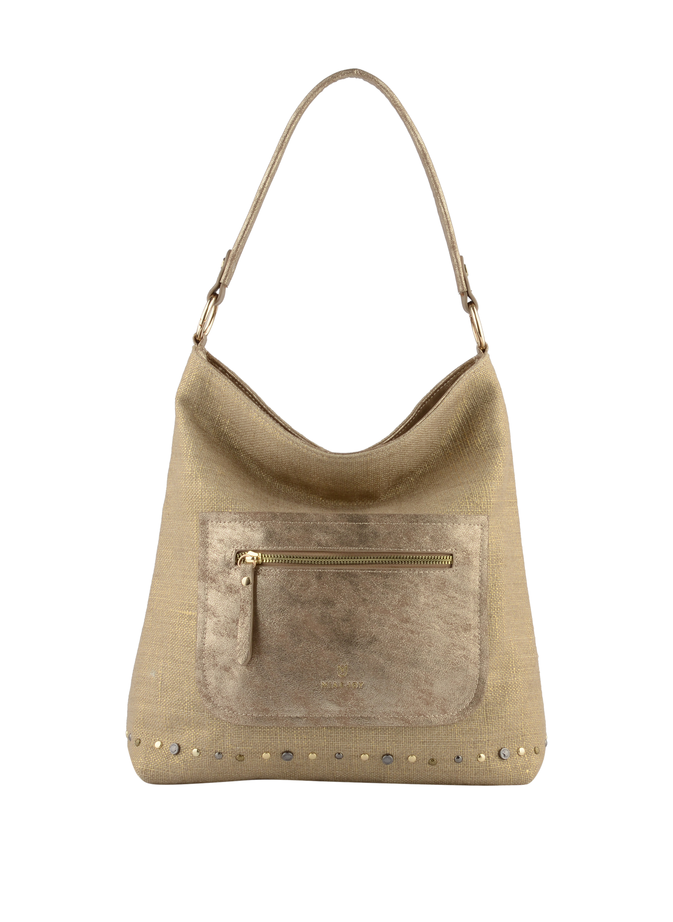 Inaya - Sac porté épaule Métallisé