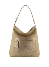Inaya - Sac porté épaule Métallisé