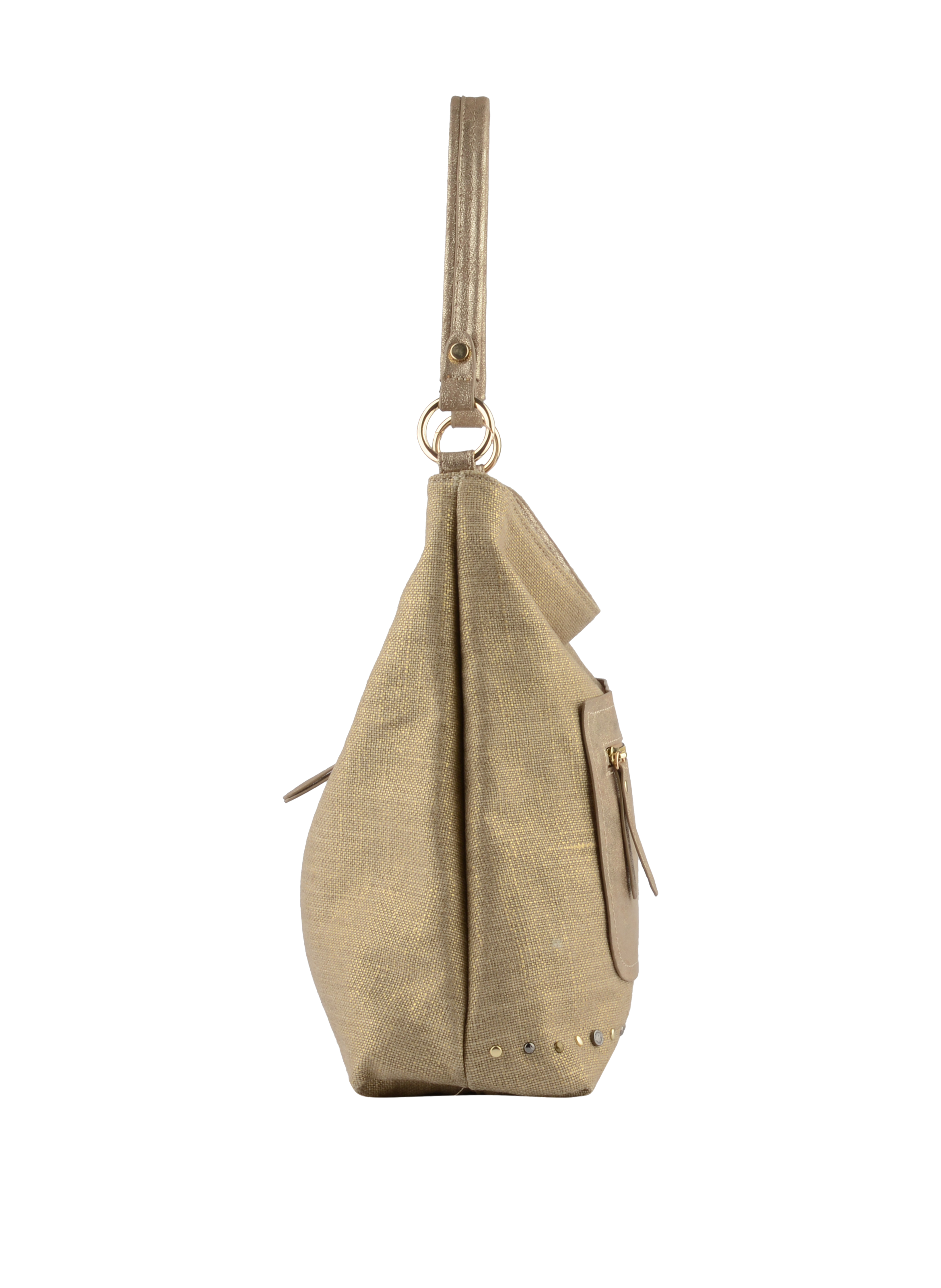 Inaya - Sac porté épaule Métallisé