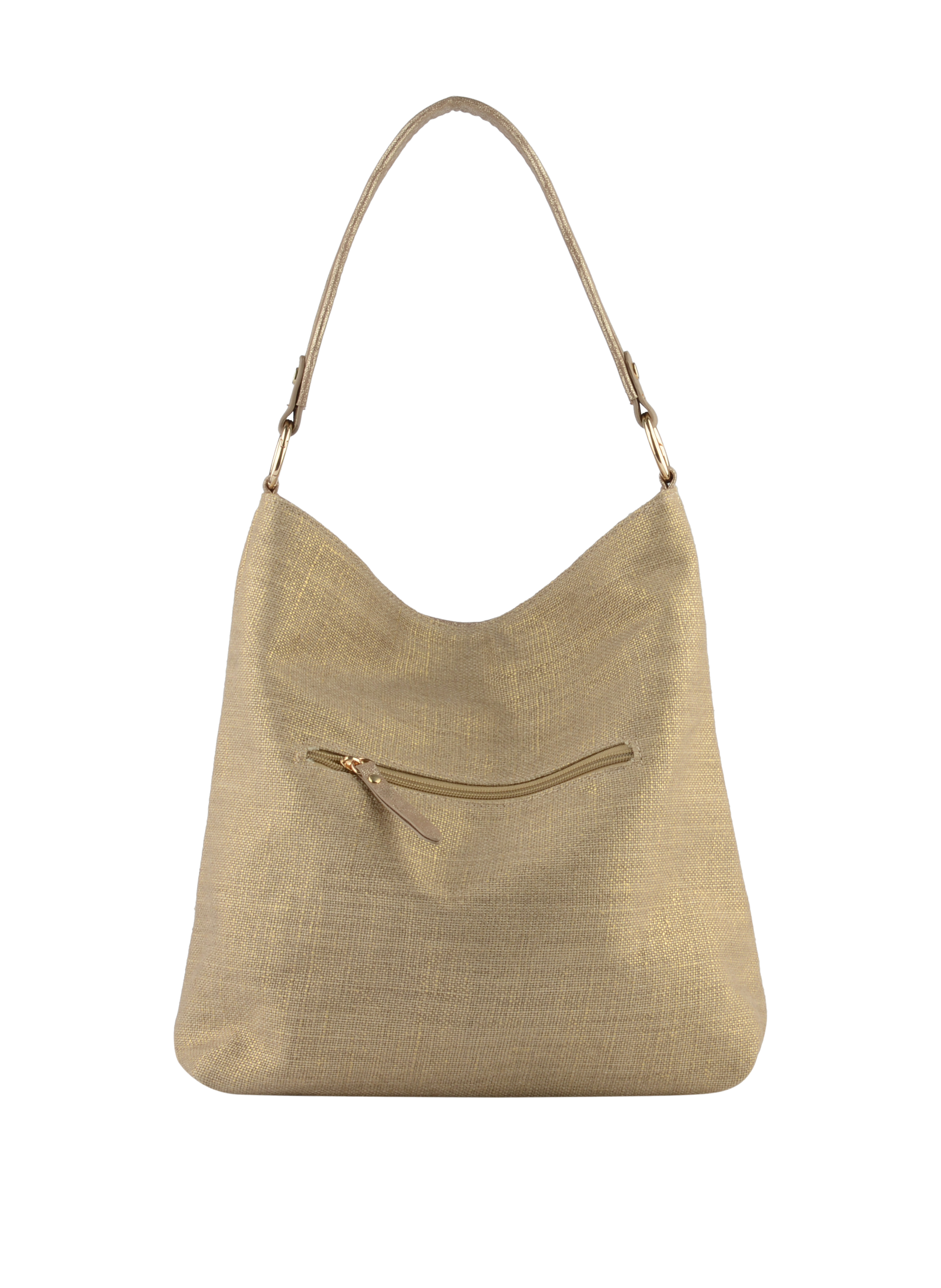 Inaya - Sac porté épaule Métallisé