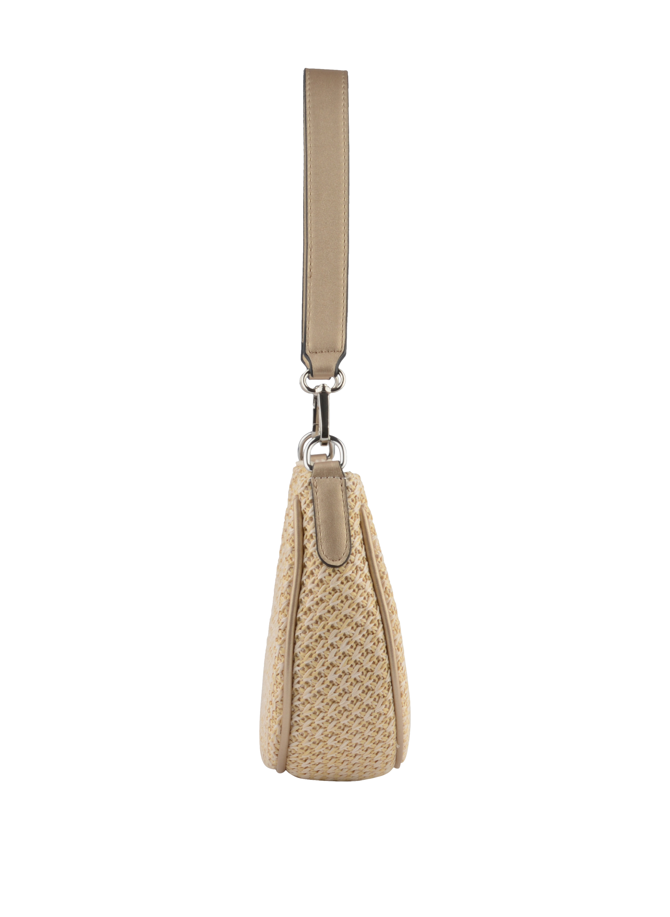 Ollie - Sac porté épaule Beige/Or