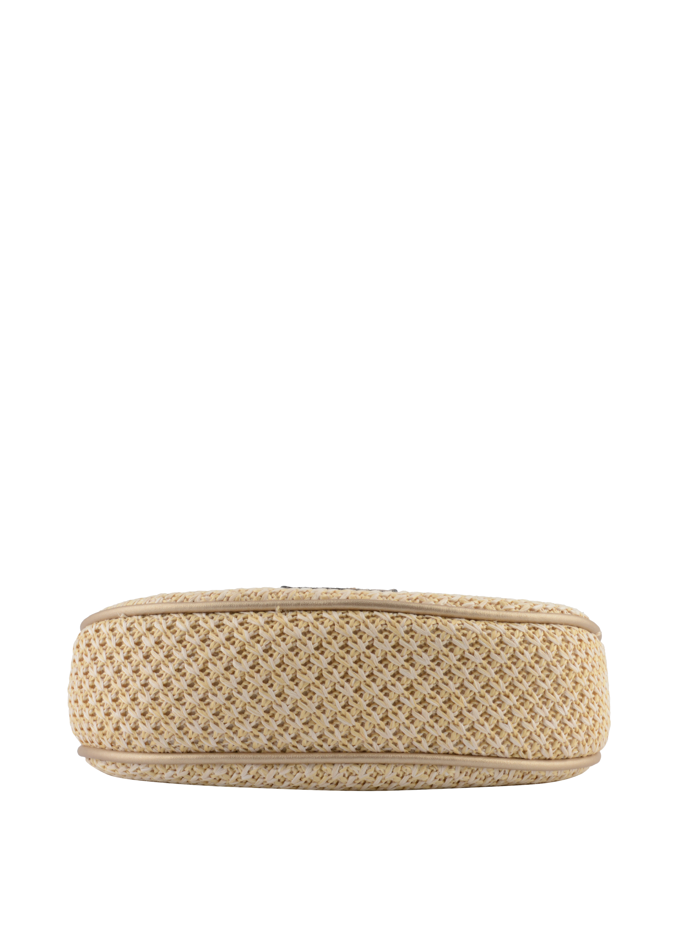 Ollie - Sac porté épaule Beige/Or