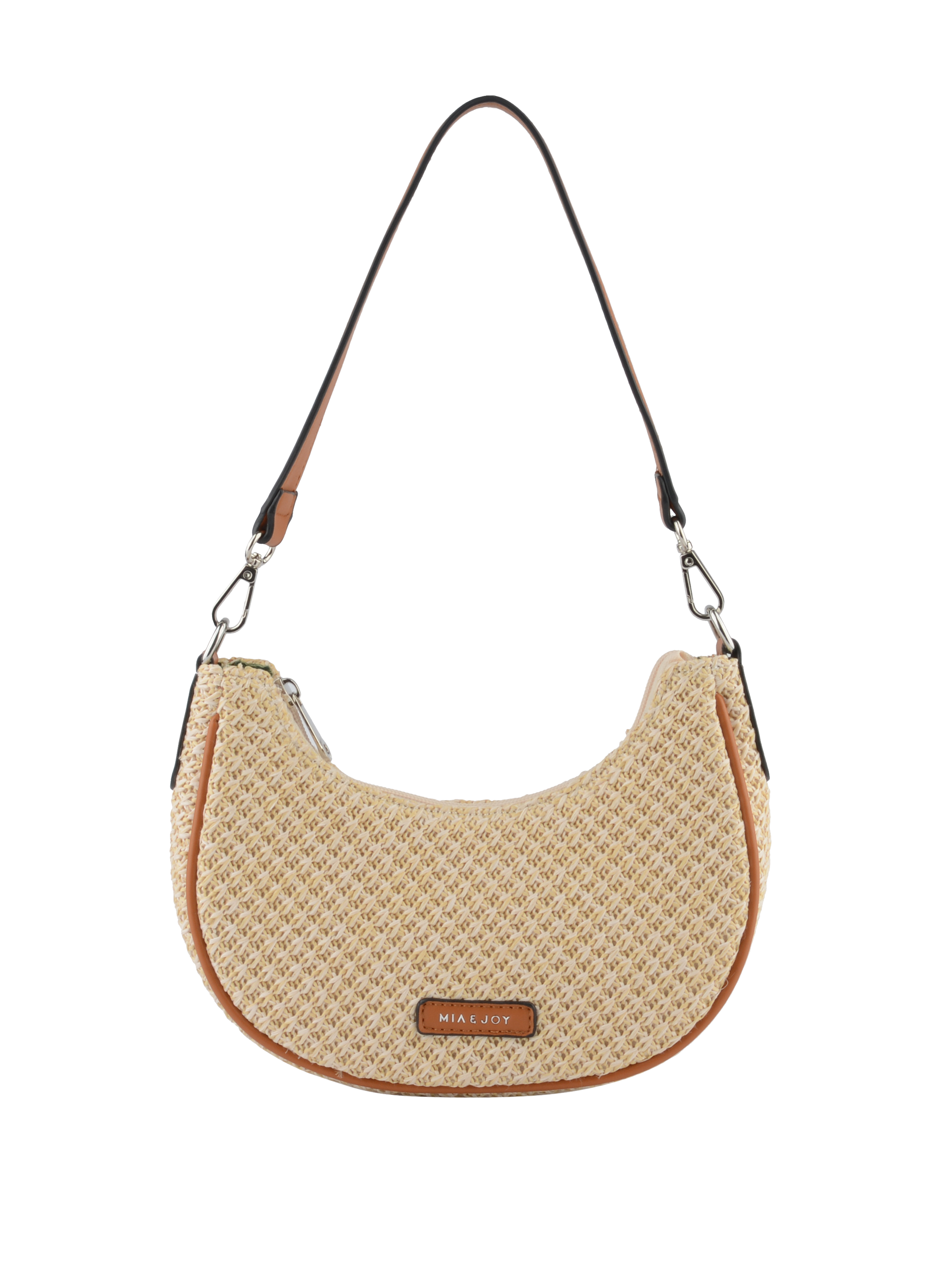 Ollie - Sac porté épaule Beige/Camel