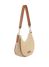Ollie - Sac porté épaule Beige/Camel