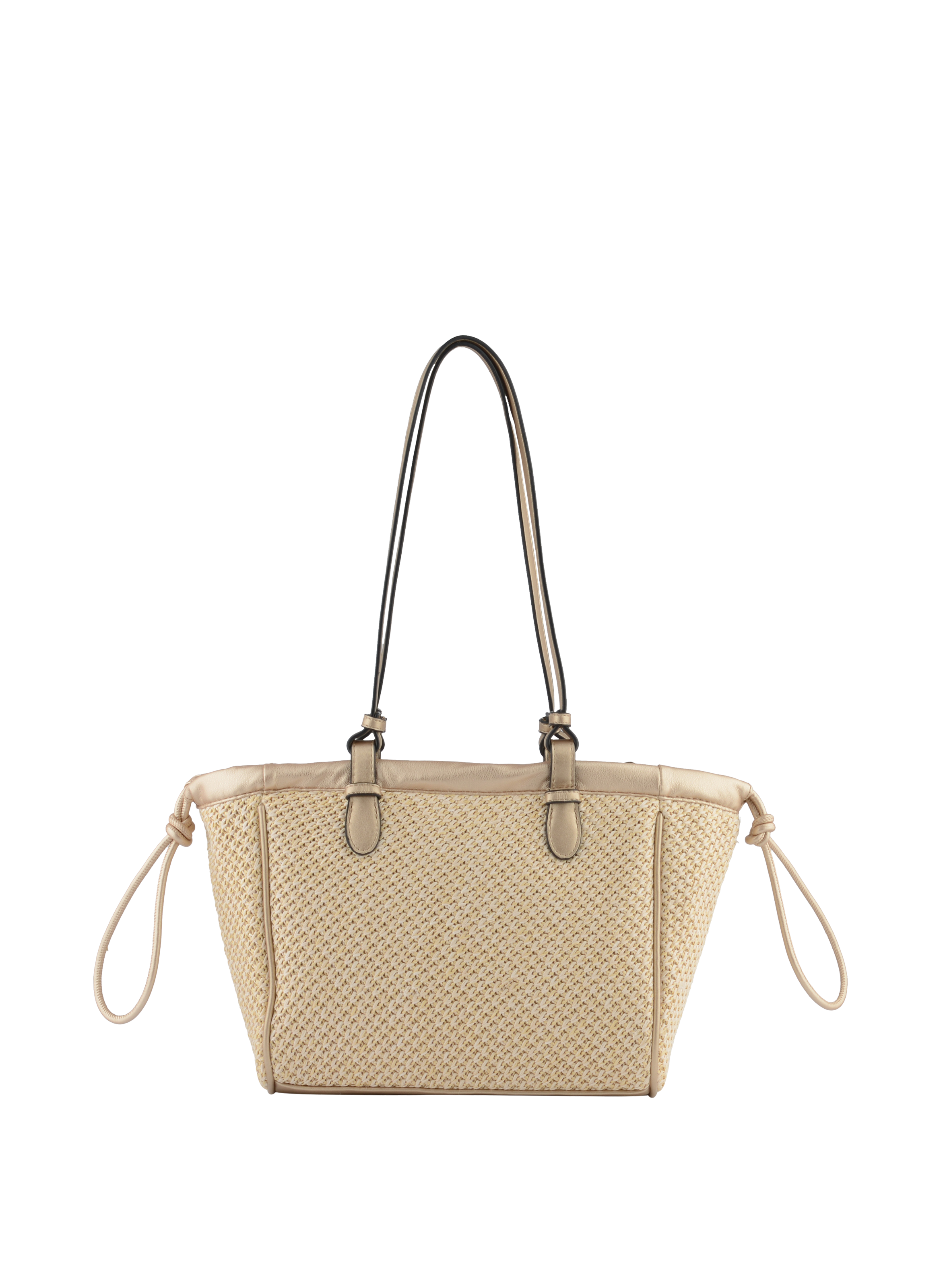 Ollie - Sac porté épaule Beige/Or
