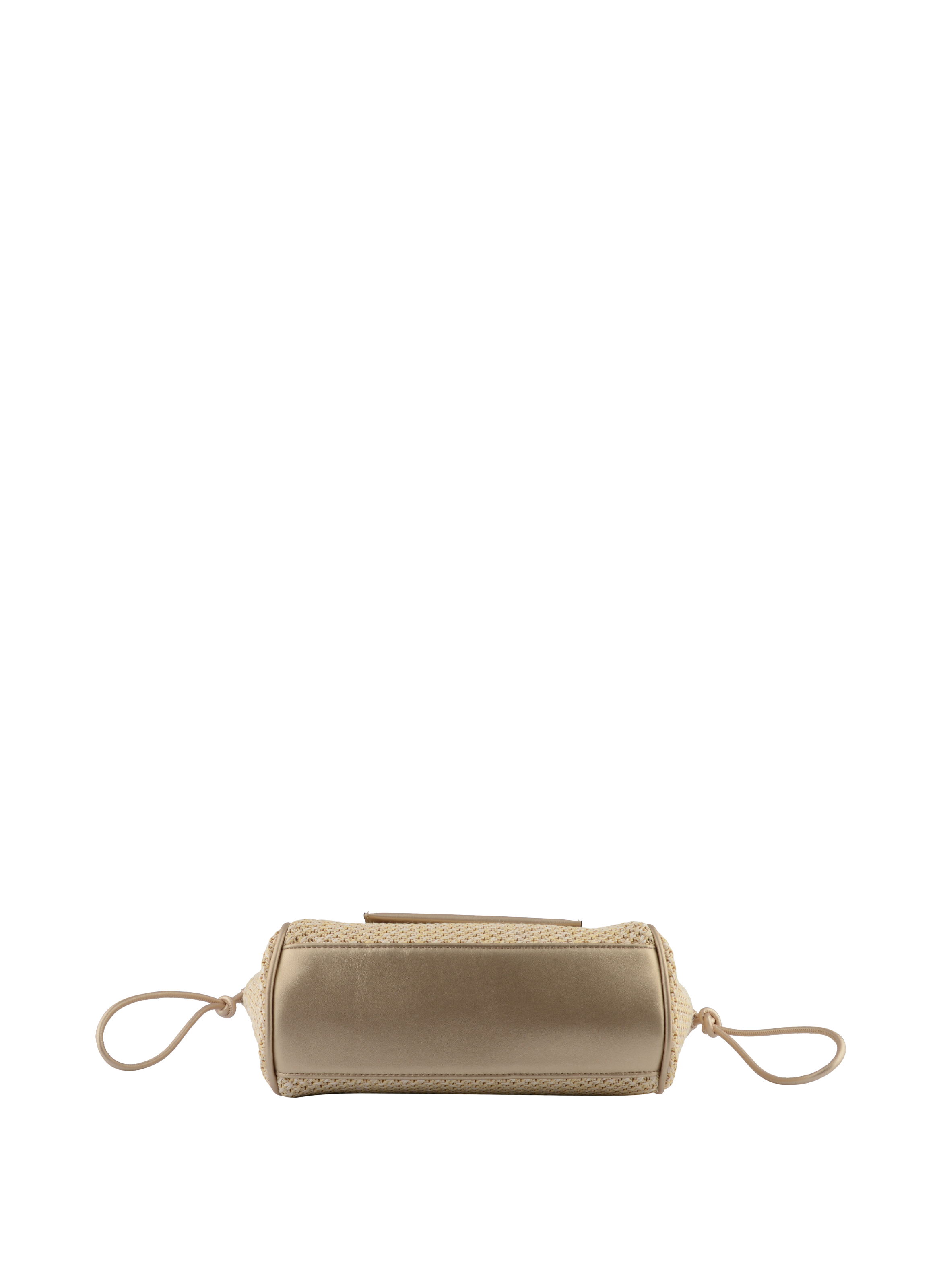 Ollie - Sac porté épaule Beige/Or