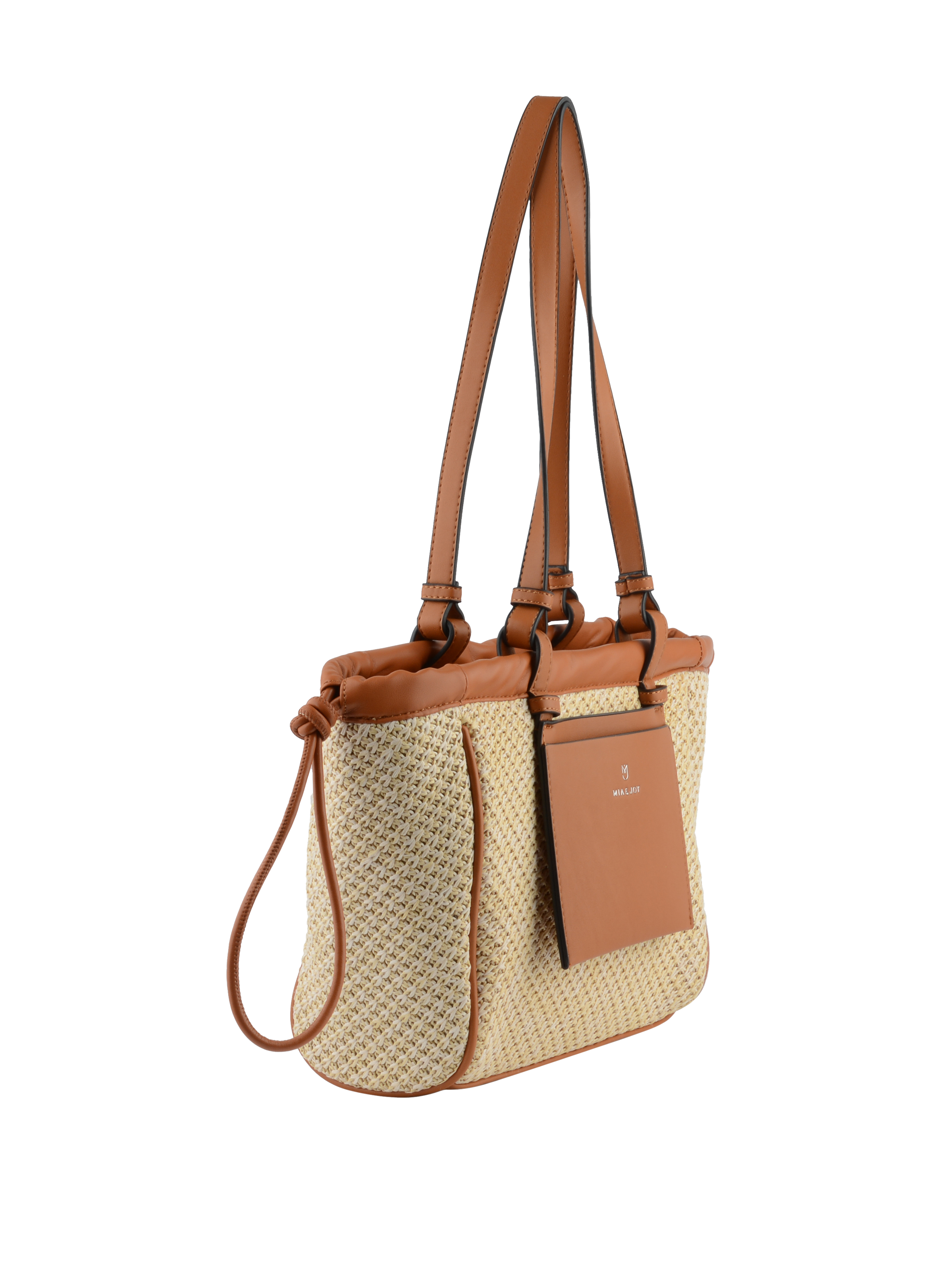 Ollie - Sac porté épaule Beige/Camel