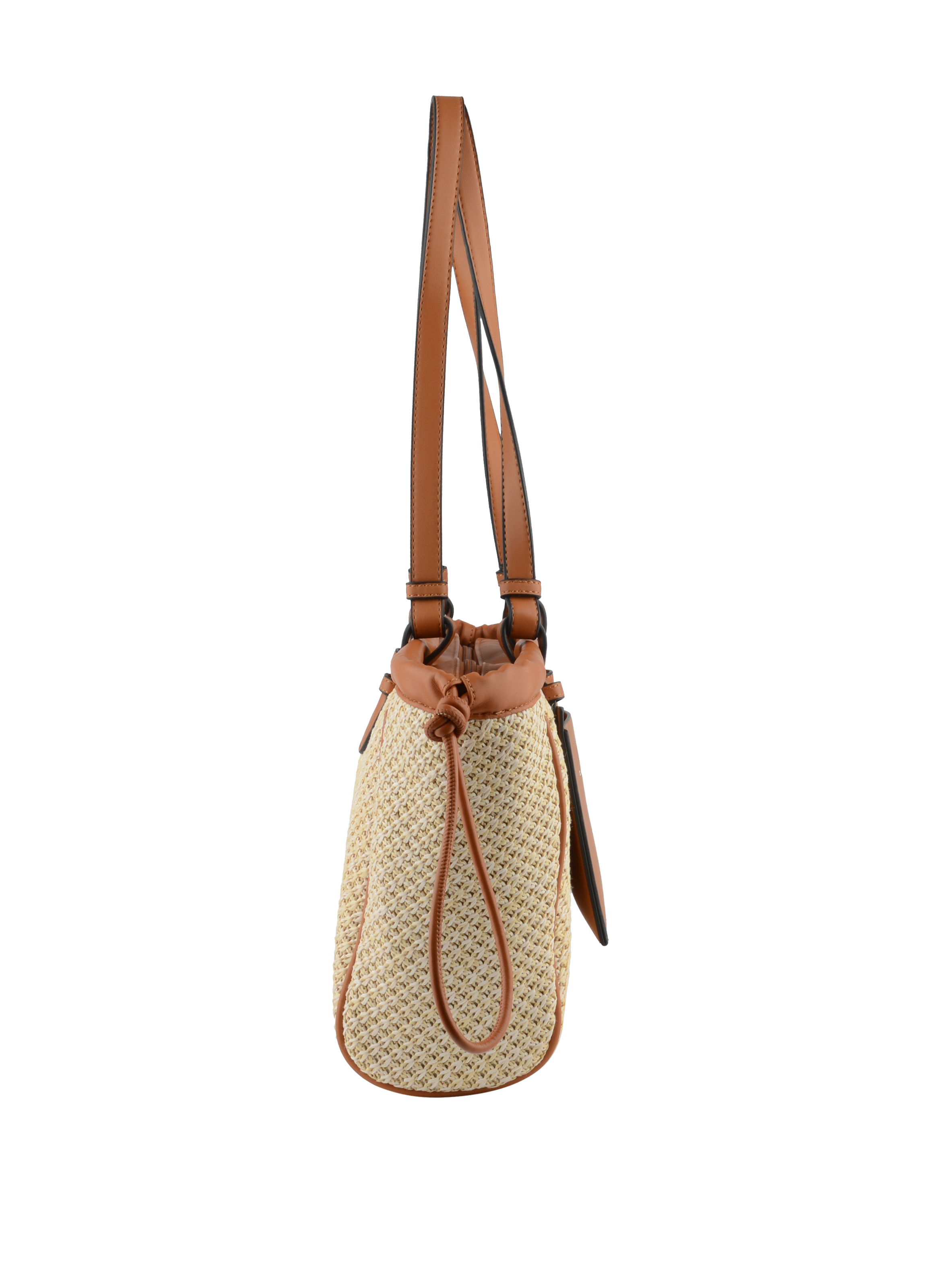 Ollie - Sac porté épaule Beige/Camel