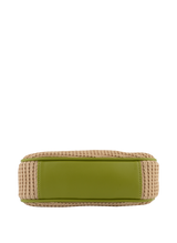 Margaret - Sac porté épaule Beige/Vert