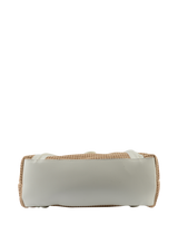 Margaret - Sac porté épaule Beige/Blanc