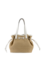 Willina - Sac porté épaule Beige/Blanc