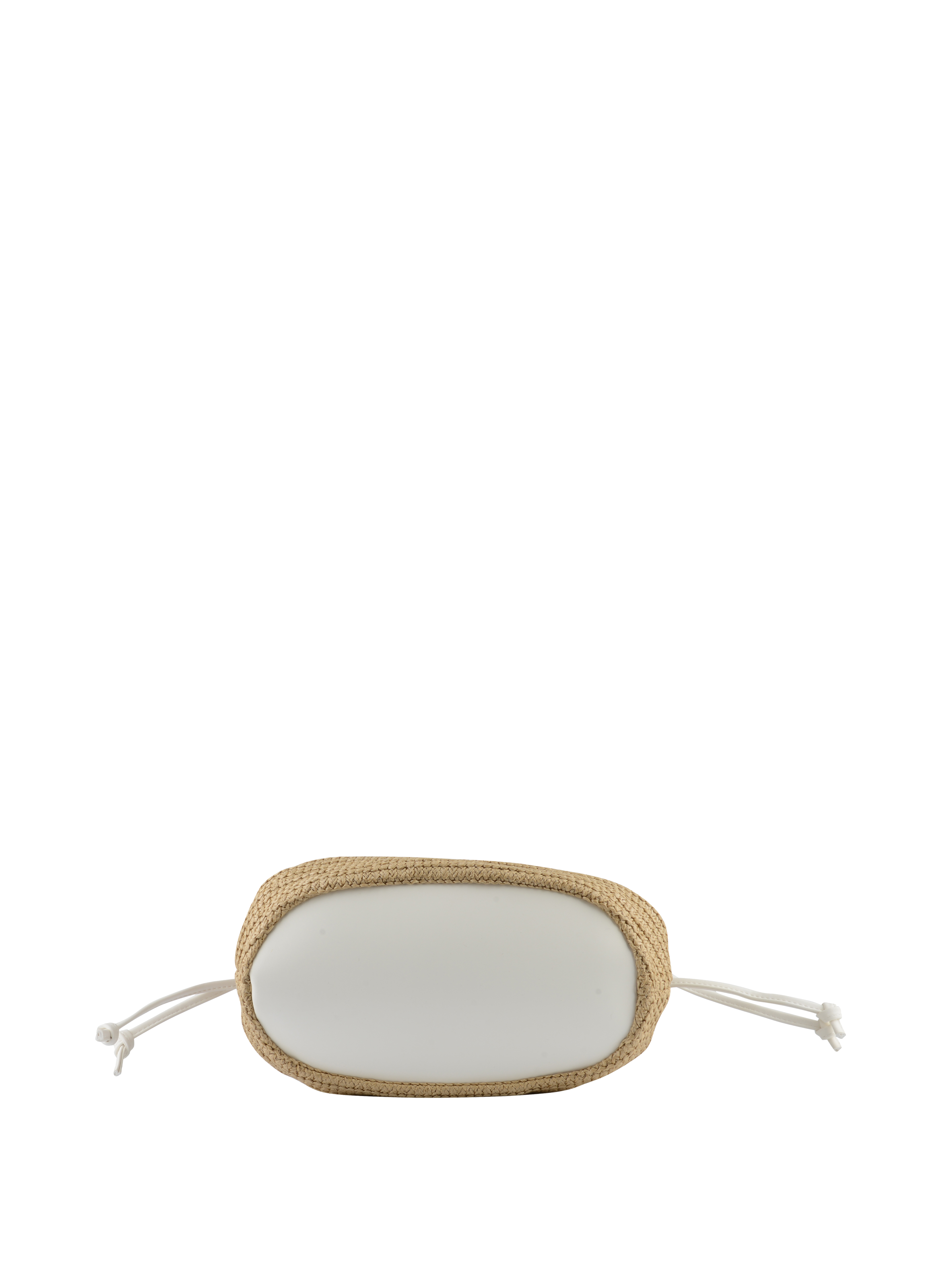 Willina - Sac porté épaule Beige/Blanc