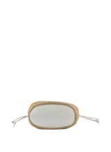 Willina - Sac porté épaule Beige/Blanc