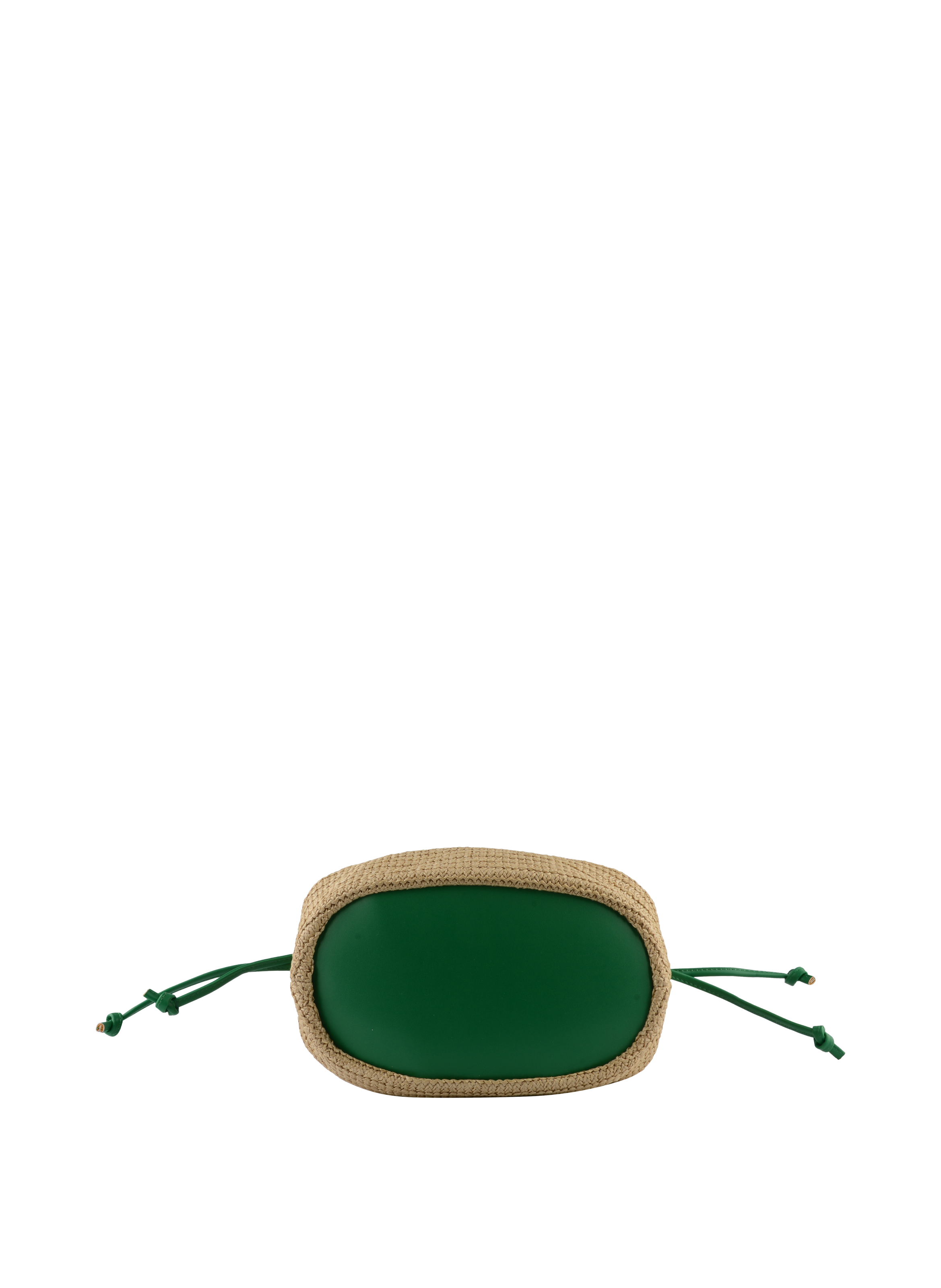 Willina - Sac porté épaule Beige/Emeraude