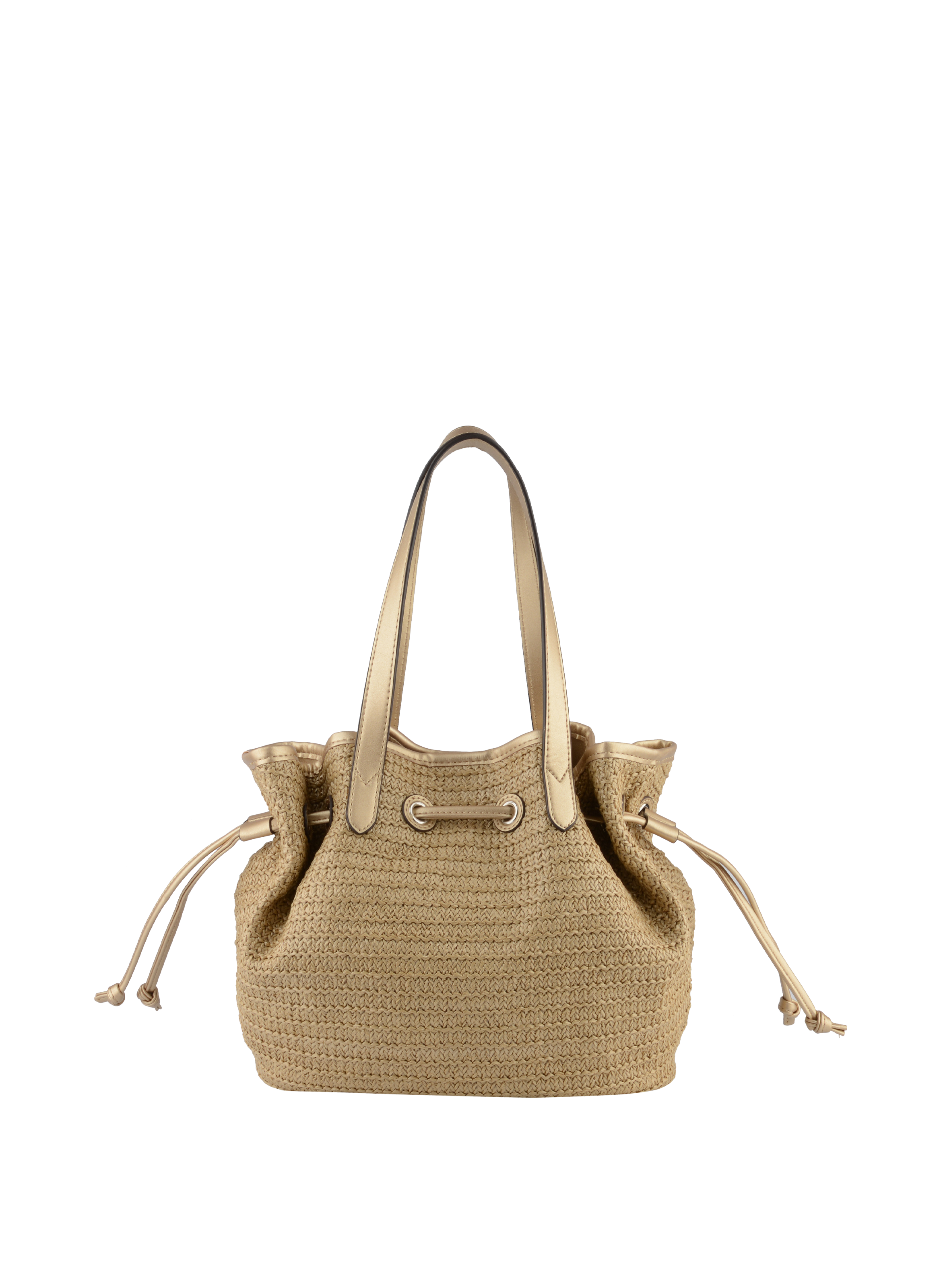 Willina - Sac porté épaule Beige/Or