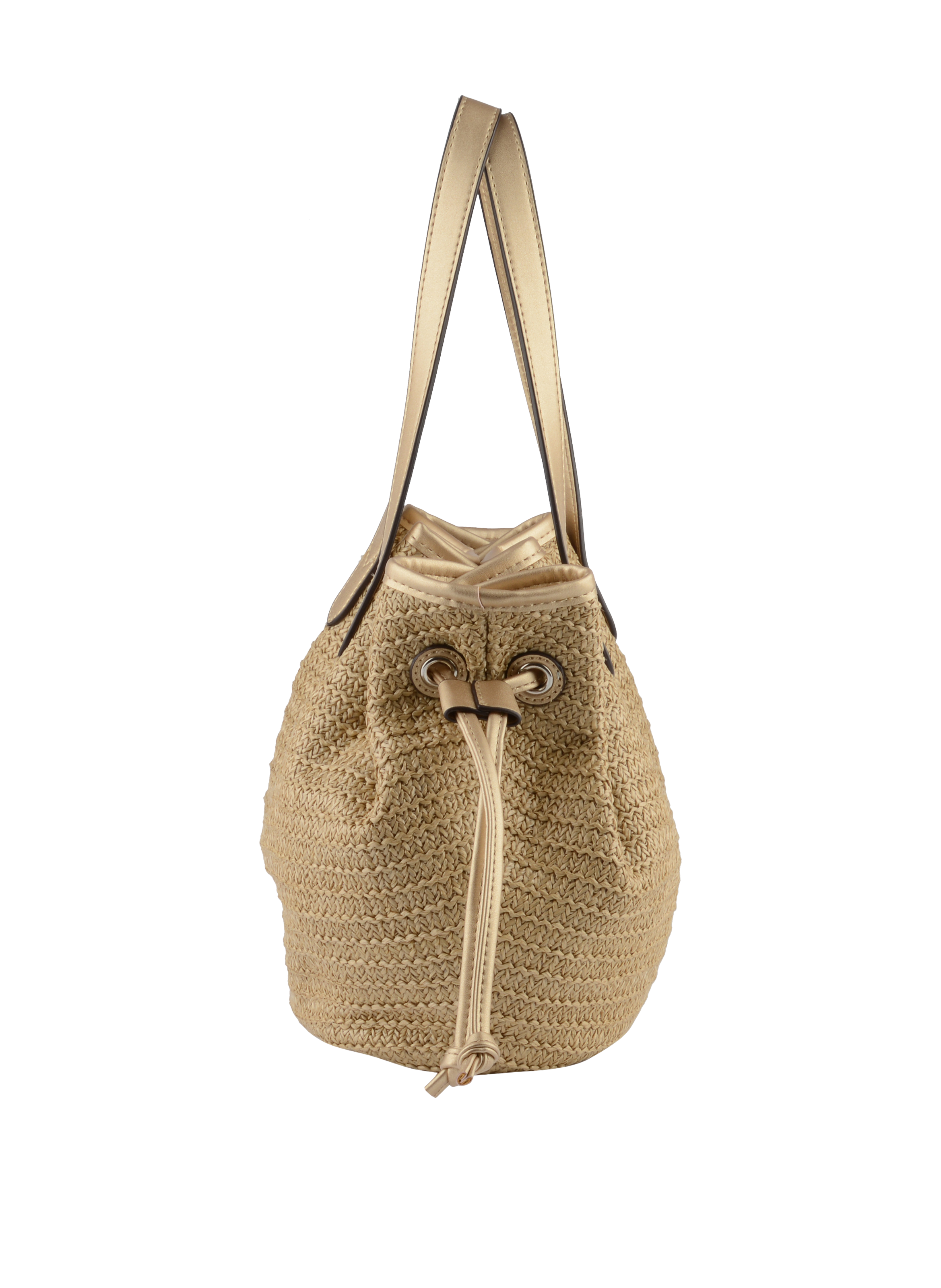 Willina - Sac porté épaule Beige/Or