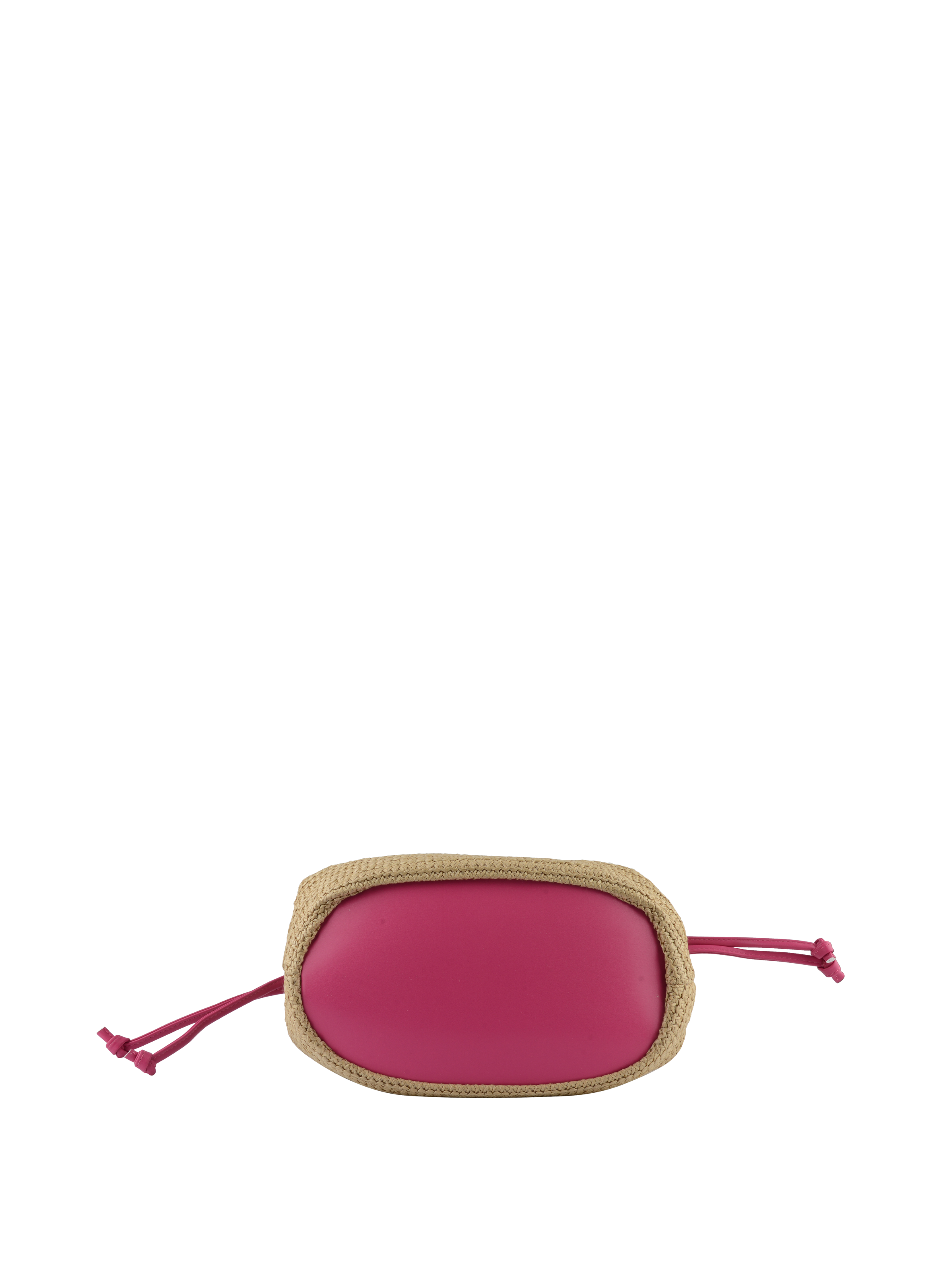Willina - Sac porté épaule Beige/Fuschia