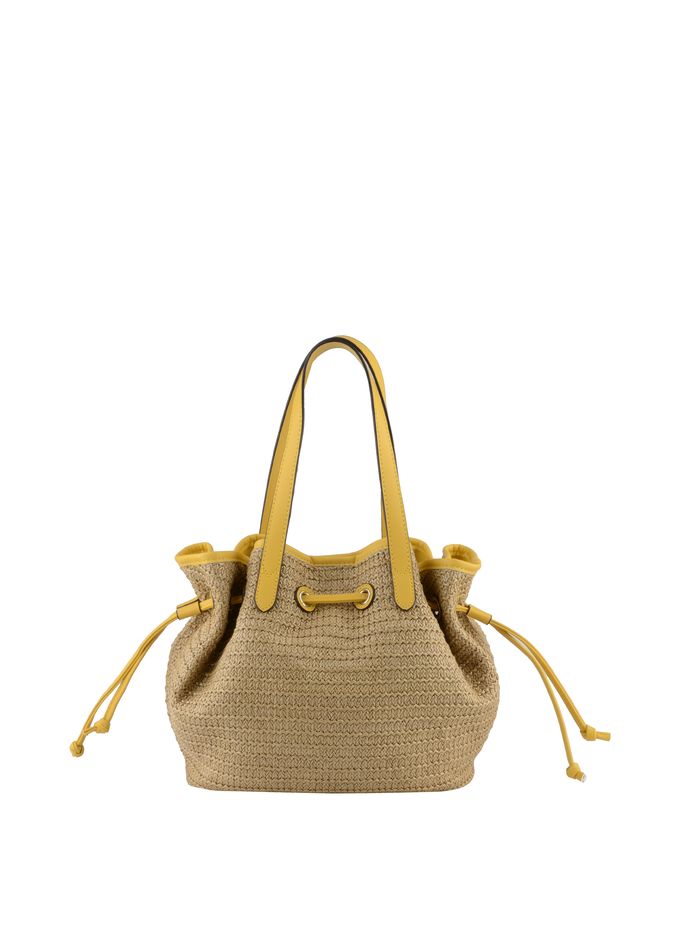 Willina - Sac porté épaule Beige/Jaune