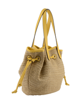 Willina - Sac porté épaule Beige/Jaune