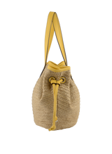 Willina - Sac porté épaule Beige/Jaune