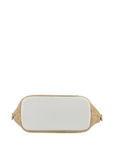 Willina -Sac porté main Beige/Blanc
