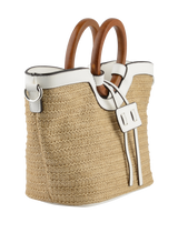 Willina -Sac porté main Beige/Blanc
