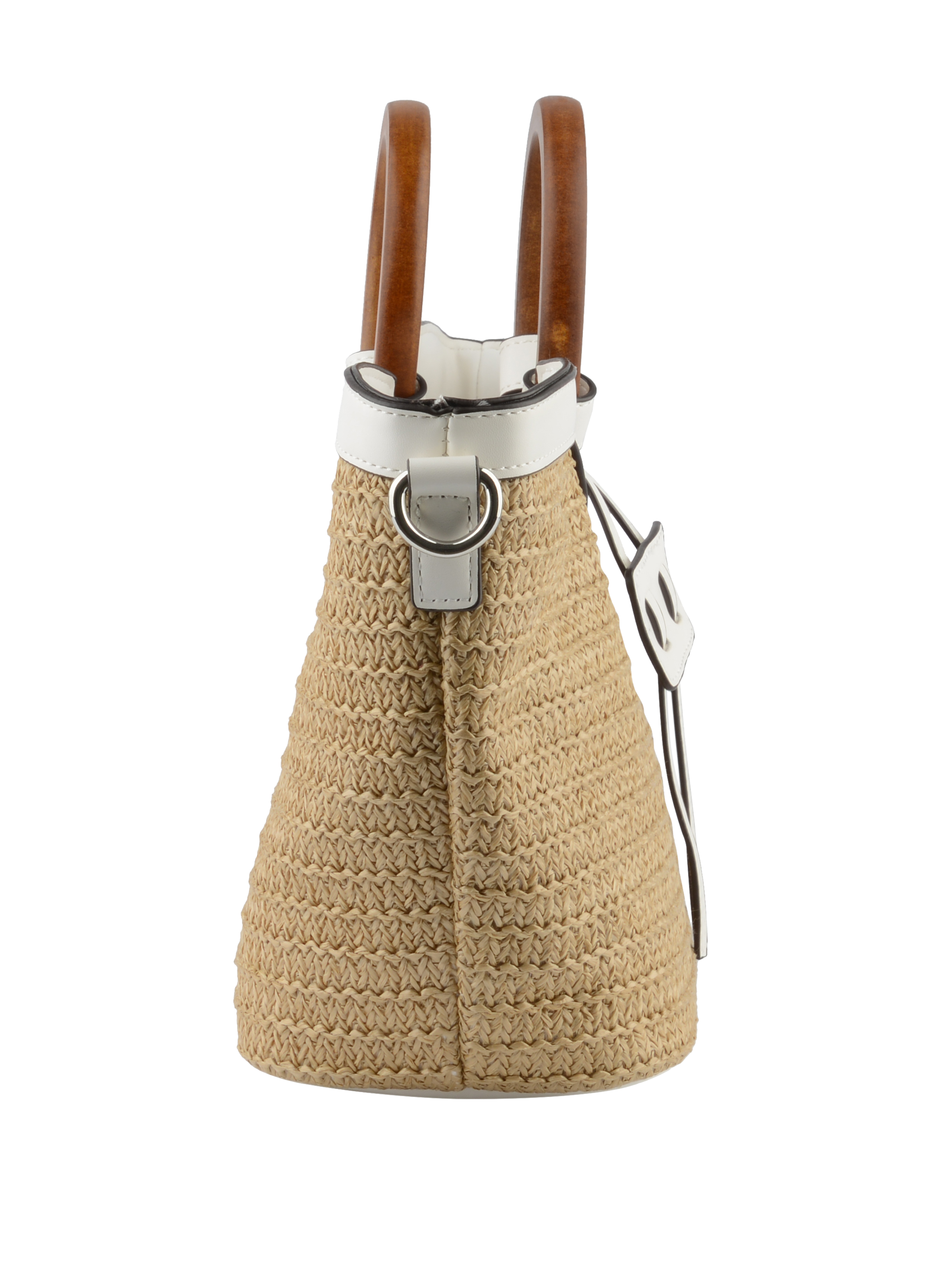 Willina -Sac porté main Beige/Blanc