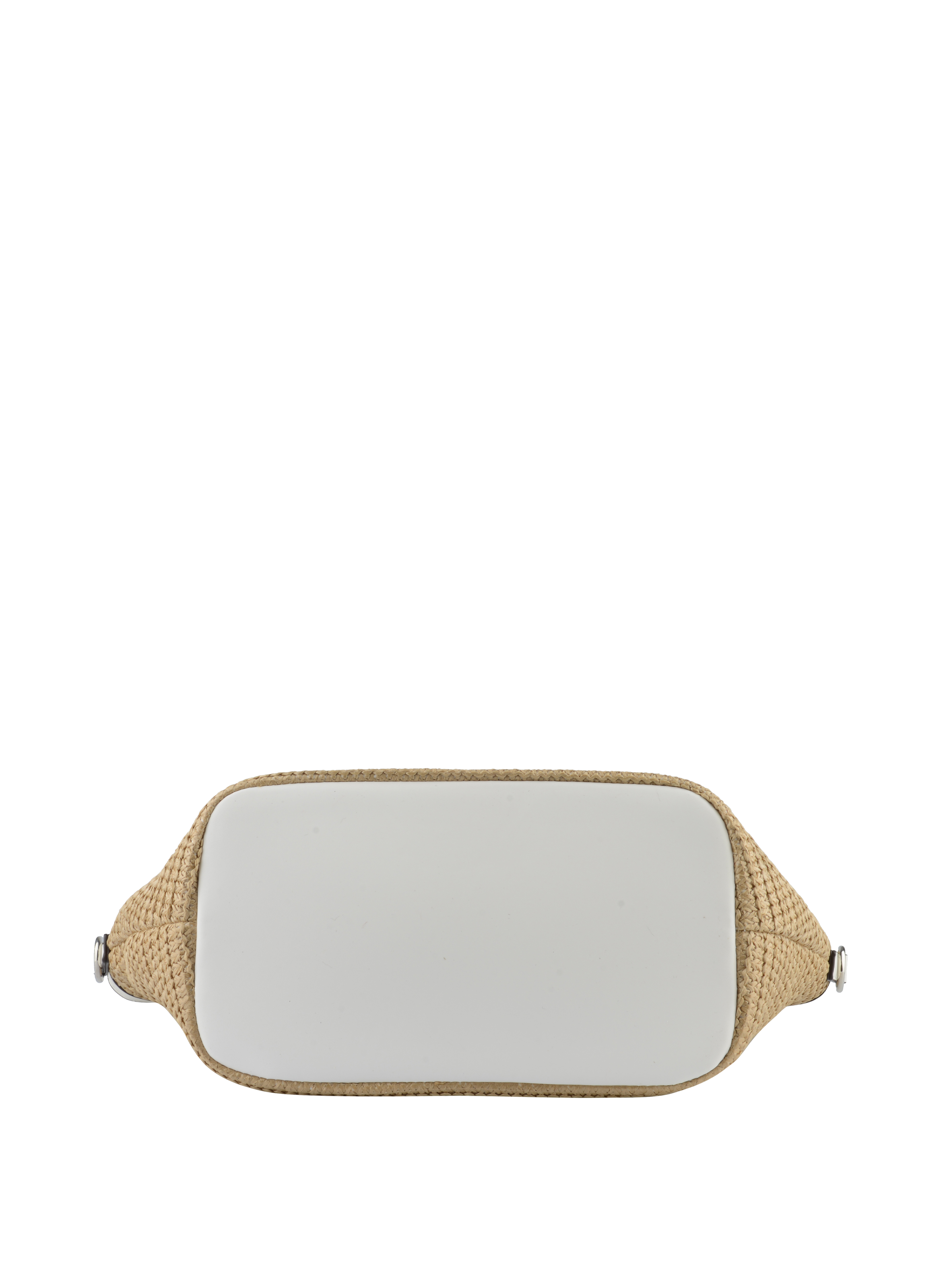 Willina - Sac grand porté main Beige/Blanc