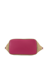 Willina - Sac grand porté main Beige/Fuschia