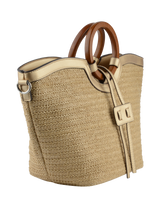 Willina - Sac grand porté main Beige/Or