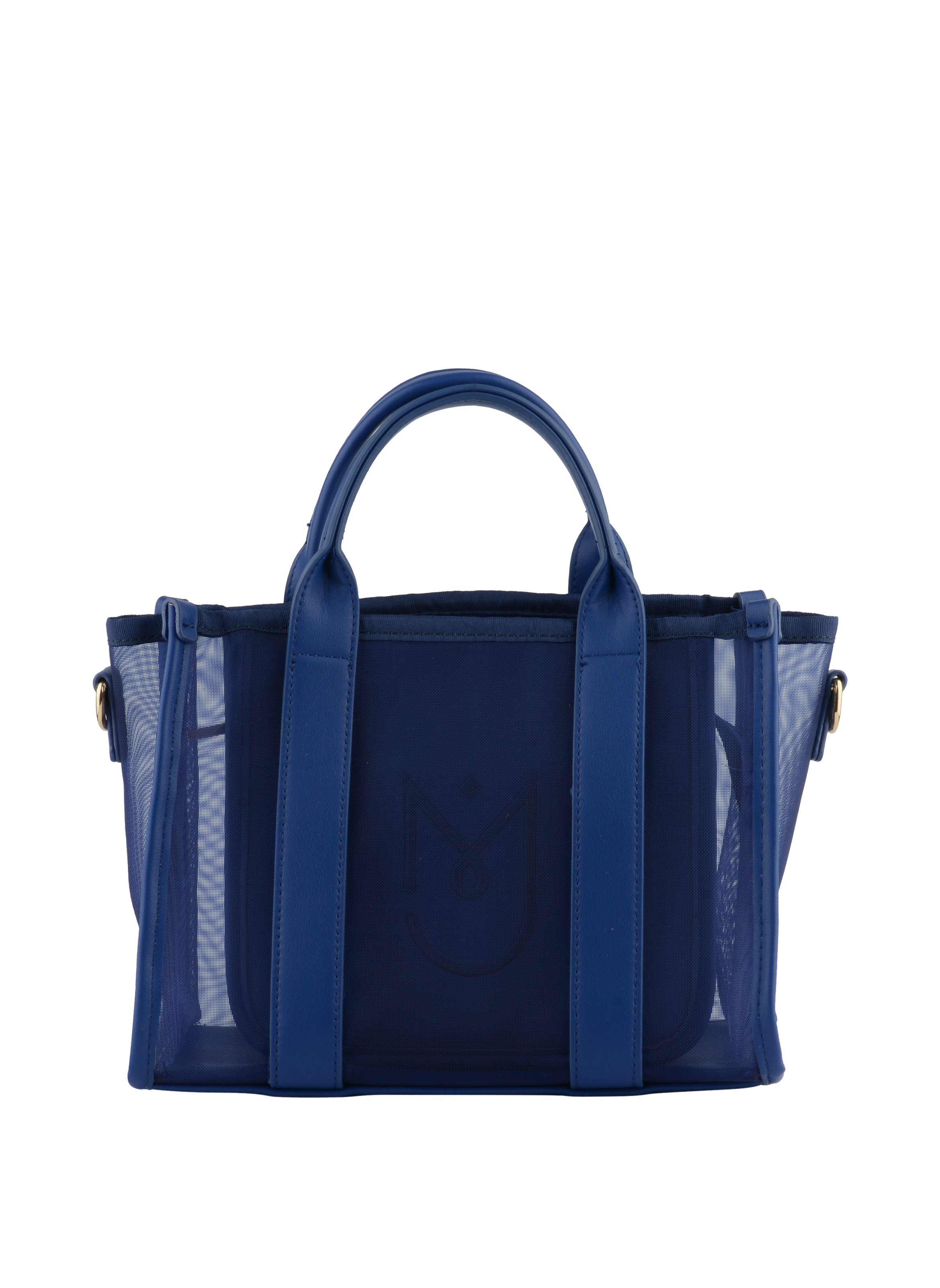 Assia - Petit sac porté main Bleu