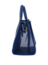 Assia - Petit sac porté main Bleu